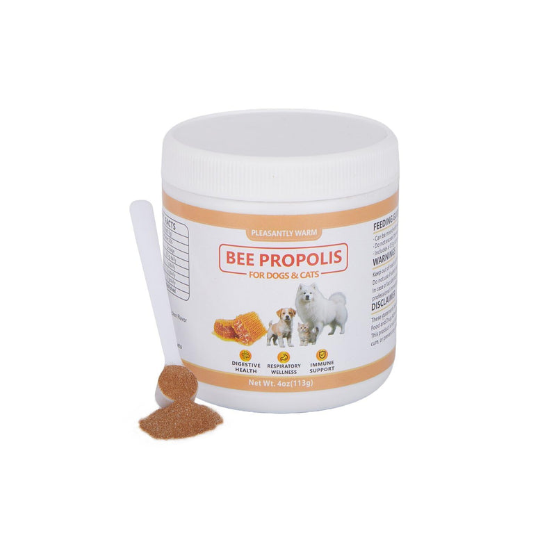 Bee Propolis for Dogs ＆ Cats - Natural Immune and Dental Care Support, 4oz Propolis Supplement Rich in Flavonoids - PawsPlanet Australia