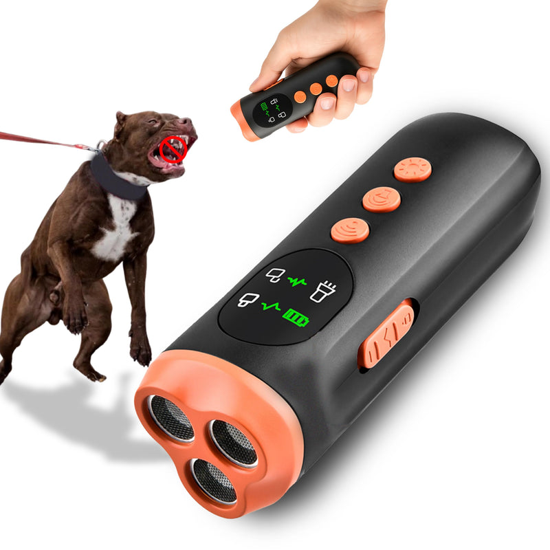 Stop Dog Barking with Ultrasonic Deterrent Safe, Humane, Rechargeable Bark Control Device for Indoor & Outdoor Behavior Correction, Compact & Easy to Use - PawsPlanet Australia
