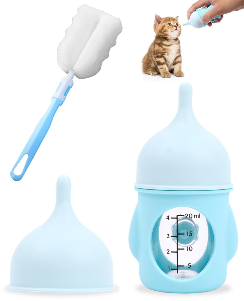 Kitten Nursing Bottle, Baby Pet Puppy Feeding Bottle for Newborn(20ml) - PawsPlanet Australia