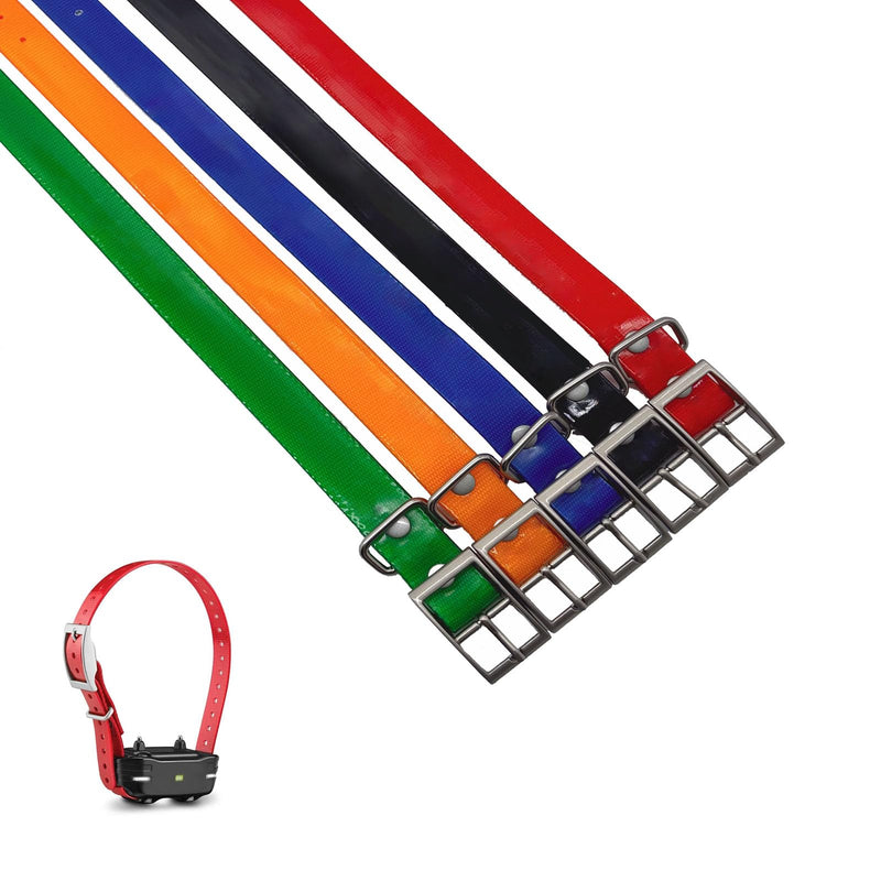 5 PCS Dog Collar Strap for Garmin Collars, 3/4 Inch Collar Replacement Strap for Training, Bark, Shock, Electronic, and GPS Collars Receivers - PawsPlanet Australia