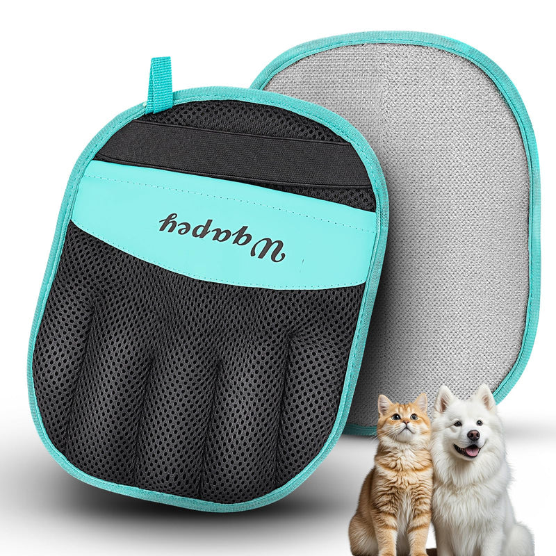 Pet Hair Remover, Electrostatic Pet Hair Removal Gloves, Reusable Cat & Dog Hair Remover for Couch, Furniture, Carpet, Curtain, Upgraded Animal Fur Removal Tool, Cat Grooming Gloves-1 PCS - PawsPlanet Australia