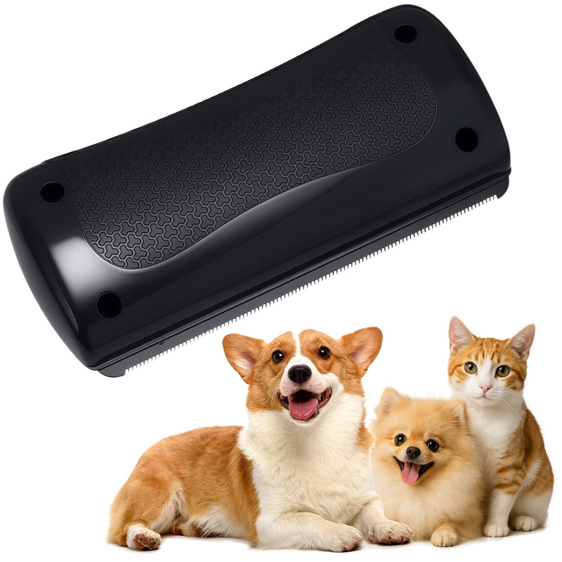Groompro Deshedding Brush Rhykin Pet Hair Removal Tool for Cats Dogs Rabbits Horses Effective Grooming Supplies for Shedding Short Hair Easy Clean Pet Professional Groomer Deshedding Brush - PawsPlanet Australia