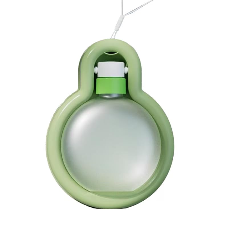 Pet Water Bottle, Portable Dog Small Water Bottle, Collapsible Leak Proof Puppy Drinker for Outdoor Walking, Traveling, Food Grade Plastic, (12 oz Green) - PawsPlanet Australia
