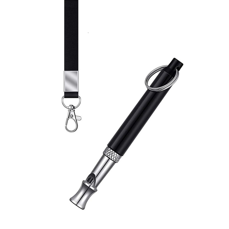 Dog Whistle, Adjustable Dog Training Whistle with Lanyard, Ultrasonic Silent Training Device, to Stop Barking Neighbors Dog - PawsPlanet Australia