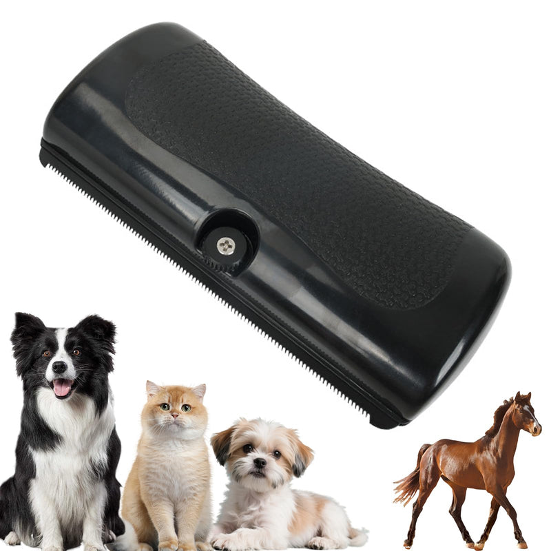 Groompro Deshedding Brush, Deshedding Brush for Pets, Deshedding Dog Brush for Cats, Dogs, Horses, Easy Hair Removal Tool, Ergonomic Dog Groomer for Matted Hair (1) 1 - PawsPlanet Australia