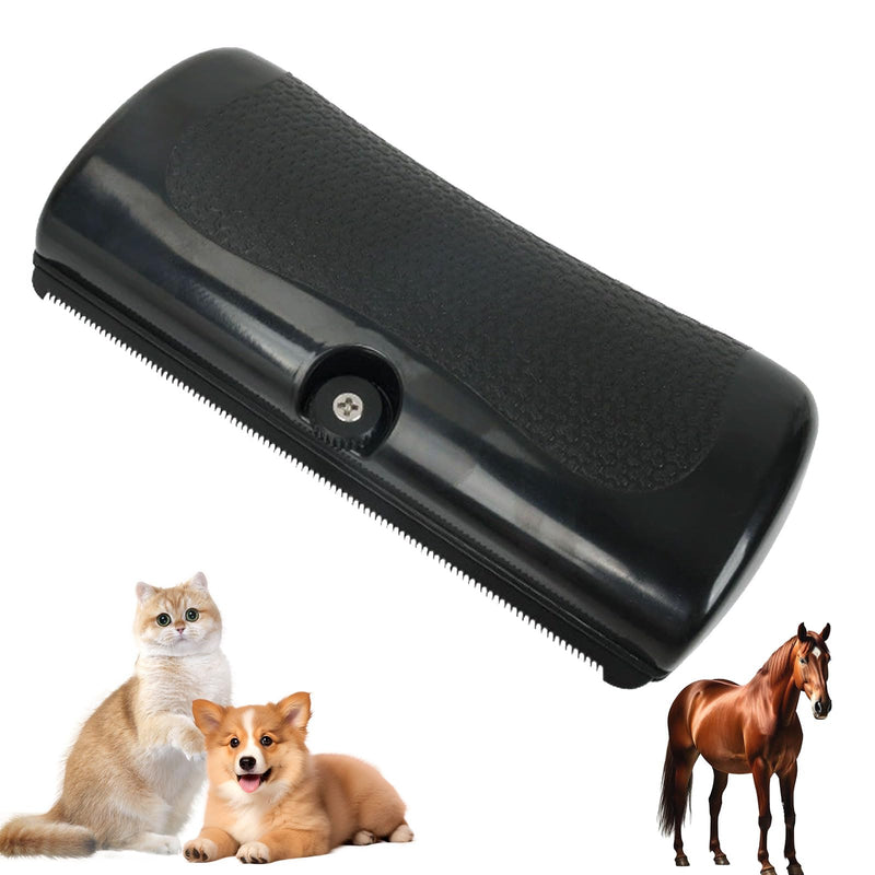GroomPro Deshedding Brush, GroomPro Shedding & Grooming Supplies for Matted Hair, Loose Hairs | Pet Short Hair Removal Tool for Cats, Dogs, Rabbits, Horses (1) 1 - PawsPlanet Australia