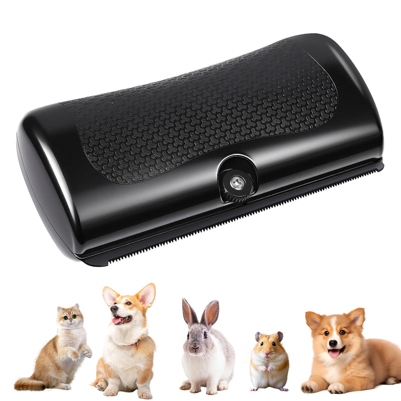 Groompro Deshedding Brush, Deshedding Dog Brush for Cats, Dogs, Rabbits, Horses, Ergonomic Pets Groomer that Relieves Pet Itchiness, Effectively Removes Undercoat & Loose Hair - PawsPlanet Australia