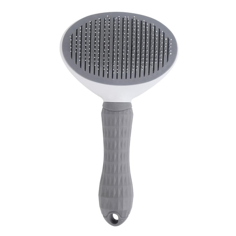 Self Cleaning Slicker Brush for Dogs & Cats Effortlessly Removes Loose Fur & Tangles - PawsPlanet Australia