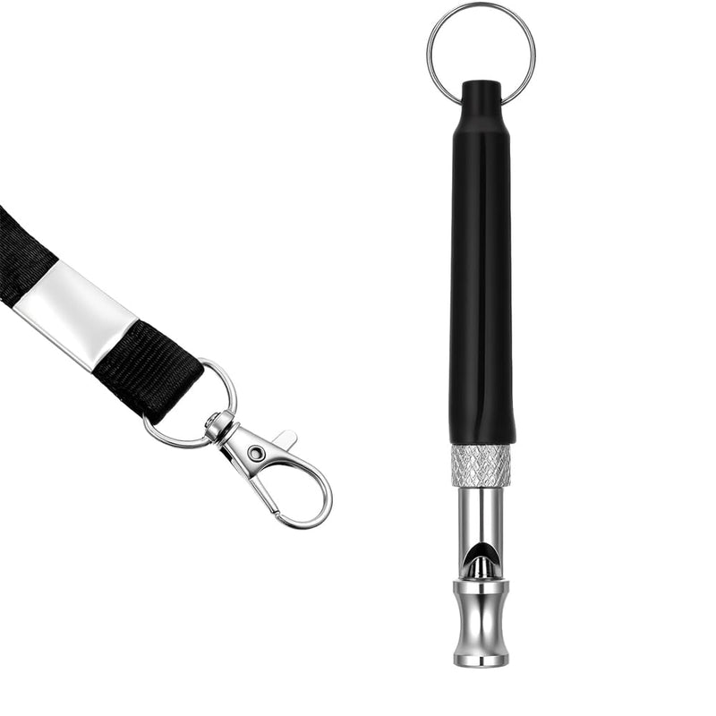 Dog Whistles, Adjustable Ultrasonic Silent Dog Whistle to Stop Barking Neighbors Dog, Professional Recall Dog Training Device with Lanyard - PawsPlanet Australia