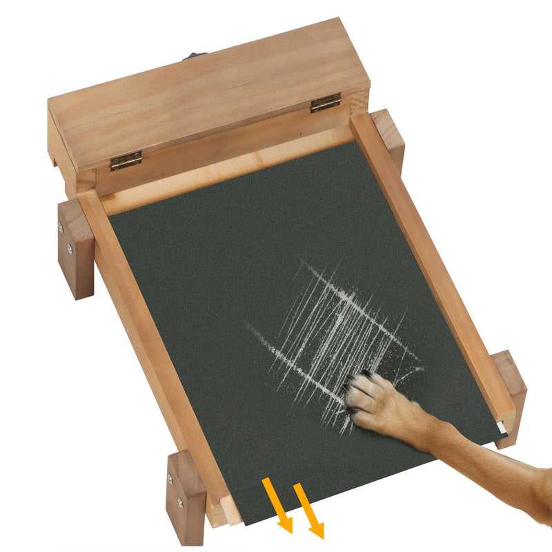 Dog Nail Scratch Board: IQ Training & Enrichment Toy, Sandpaper Scratch Pad for Nail Care, Slow Feeder & Nail Filing Toy FAA - PawsPlanet Australia