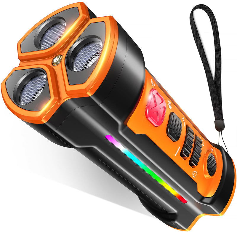 Dog Bark Deterrent Devices 2025 Release Anti Barking Device for Dogs Barking Silencer in 55FT Indoor Outdoor 3X Head Anti Bark Device with Flashlight &Party Flashlight Portable Training Tool CLASSIC - PawsPlanet Australia