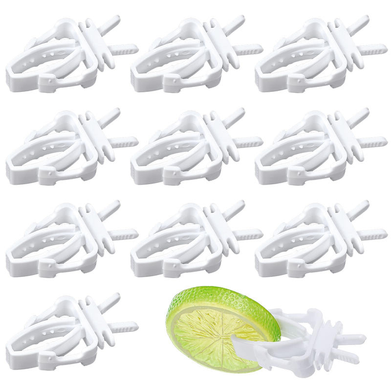 10 Pcs Bird Cage Food Holder, Millet Holder for Bird Cage, Parrot Fruit Vegetable Clips Plastic Birds Cages Feeder Clip for Budgie Parakeet Cockatoo Macaw Cockatiel Conure Budgie Treats Cages - PawsPlanet Australia