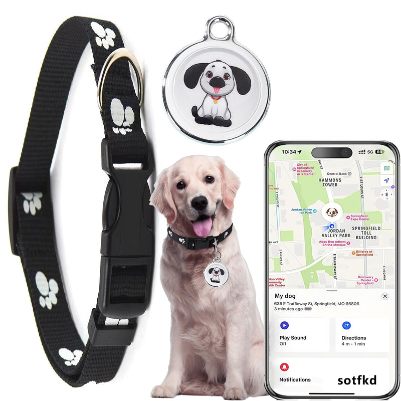 Dog Tracker GPS-GPS Dog Collar-GPS Tracker for Dogs-Pet Tracker for Dogs | Android and iOS Universal | No Monthly Fee | Waterproof | Works with Any Collar - PawsPlanet Australia