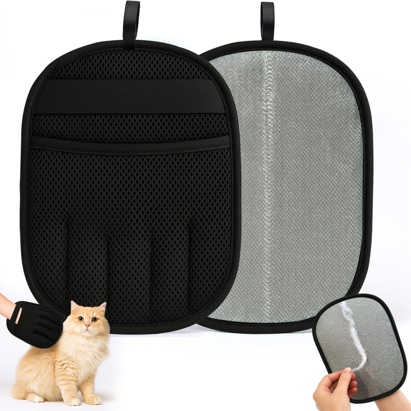 Pet Hair Remover For Dogs Cats：New Upgraded Reusable Five-Finger - Static Pets Hair Removal Tool For Couch Furniture Bedding Car Clothes - Essential Supplies For Pet Owner For Home & Travel (1 Pack) - PawsPlanet Australia