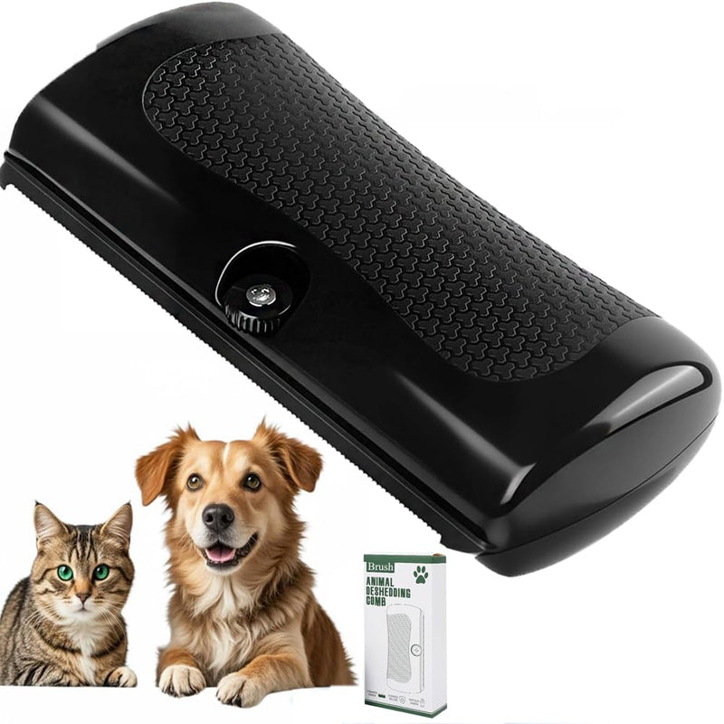 Deshedding Dog Brush and Grooming Tool, Groompro Deshedding Brush, Pet Hair Remover Comb for Shedding, Pet Hair Removal Tool for Cats, Dogs, Rabbits, Horses - PawsPlanet Australia