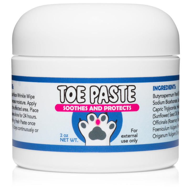 Squishface Toe Paste - Dog Paw Balm, Dog Paw Yeast Care, Soothing Dog Paw Cream for Happy, Healthy Paws! 2oz. - PawsPlanet Australia