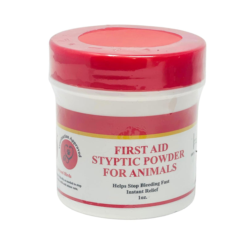 G.B.S Styptic Powder for Animals – Fast-Acting Blood Stop for Dogs, Cats, Birds & Small Pets – First Aid Powder for Nail Bleeding, Minor Cuts & Grooming – 1 oz, Pack of 1 1 ounce - PawsPlanet Australia
