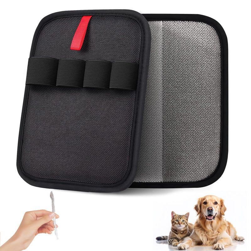 Pet Hair Removal Glove for Cats & Dogs – Upgraded Four-Finger Electrostatic Fur Remover, Reusable Magic Brush Pet Hair Remover for Laundry, Sofa, Carpet & Car Seat 1 - PawsPlanet Australia