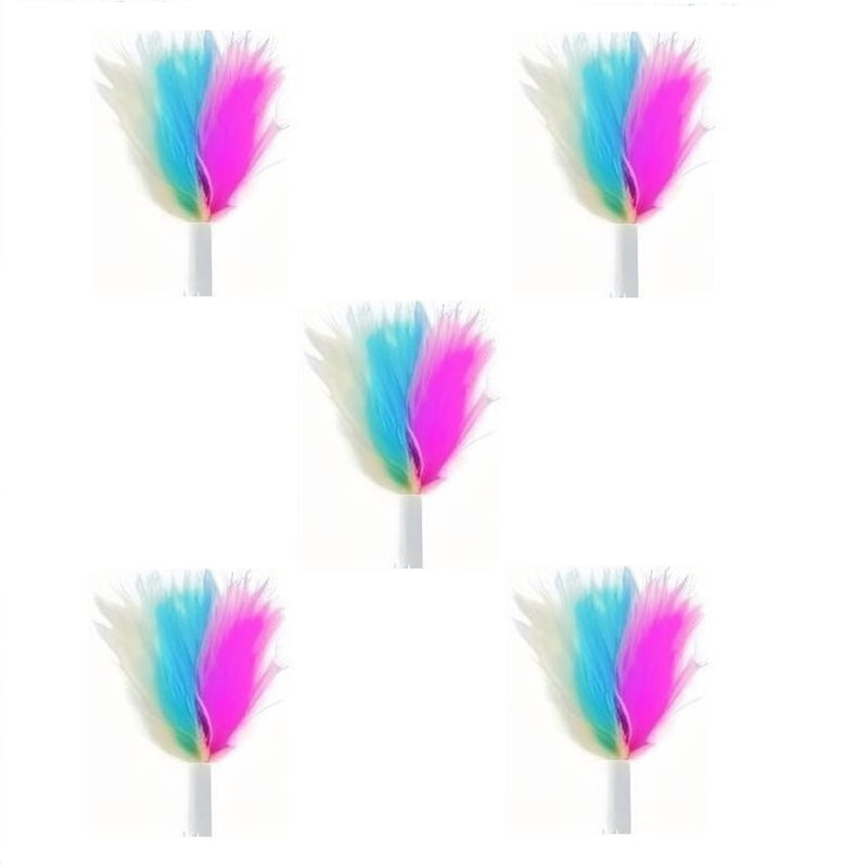 5Pcs Interchangeable Attachments Cat Feather Toys Replaceable Feathers Feather Replacement Set*5 - PawsPlanet Australia