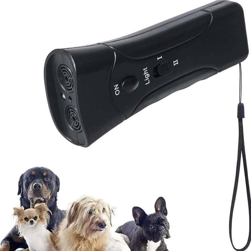 Pet Gentle Anti Barking Device, 2025 New Pet Gentle Ultrasonic Pet Trainer, Ultrasonic Dog Bark Deterrent & Trainer - Stop Excessive Barking, Pet Training Tool with Light for All Dogs - PawsPlanet Australia
