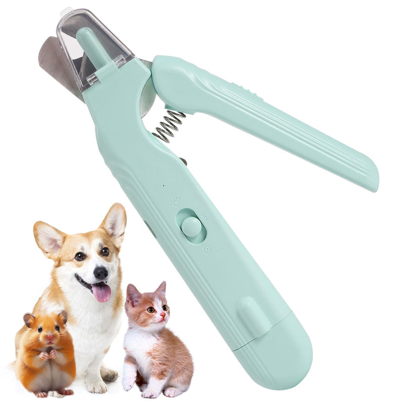 Pet Nail Clippers Dogs & Cats – Illuminates The Nail and Quick for Safe, Easy Trimming. Extra-Sharp Blades for Thick Nails, with Quick-Sensing tech to Prevent overcutting - PawsPlanet Australia