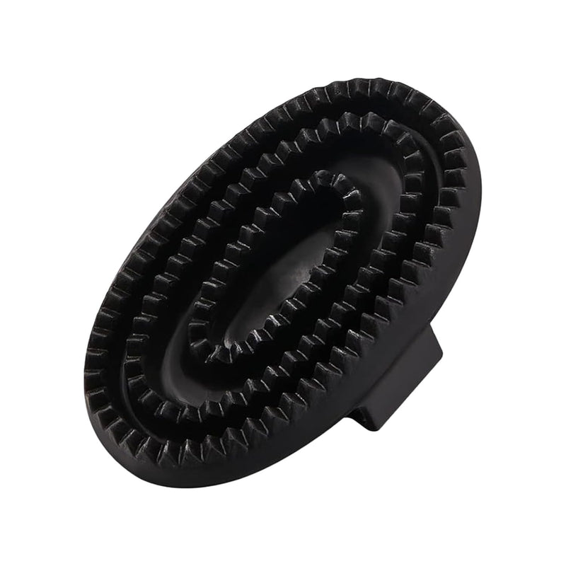Rubber Curry Comb with Handle, Horse Grooming Brush & Shampoo Brush for Dogs, Cats & Horses, Shedding Curry Comb for Short & Long Hair, Pet Bathing & Shower Supplies Rubber Curry Comb - PawsPlanet Australia