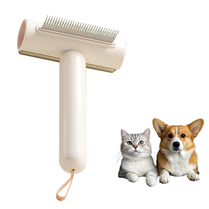 3-in-1 Cat Brushes for indoor Cats, Multifunctional Slicker Brush, Pet Brush for Shedding