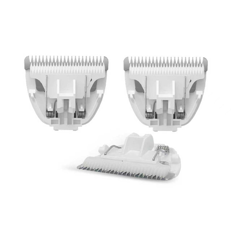3 Pieces of Replacement Blades for Pet Hair Trimmers,Easy to Put On & Off Waterproof Ceramic Blades for Dog Grooming Shavers,3 PCs in 1 Box Tb006-3pcs