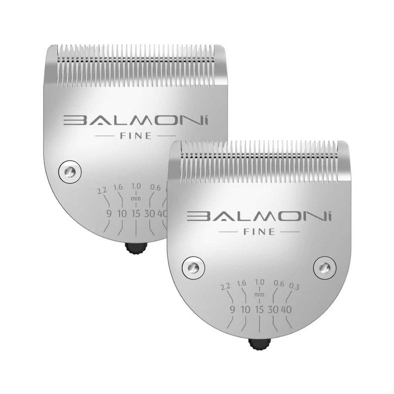 Professional Ultra Slim Fine 5-in-1 Clipper Blade (2-Pack) for 580 Series – Adjustable 0.6–2.8mm Detachable Precision Blade, Compatible with Wahl Bravura/Arco/Figura, Supports Steel Attachment Combs
