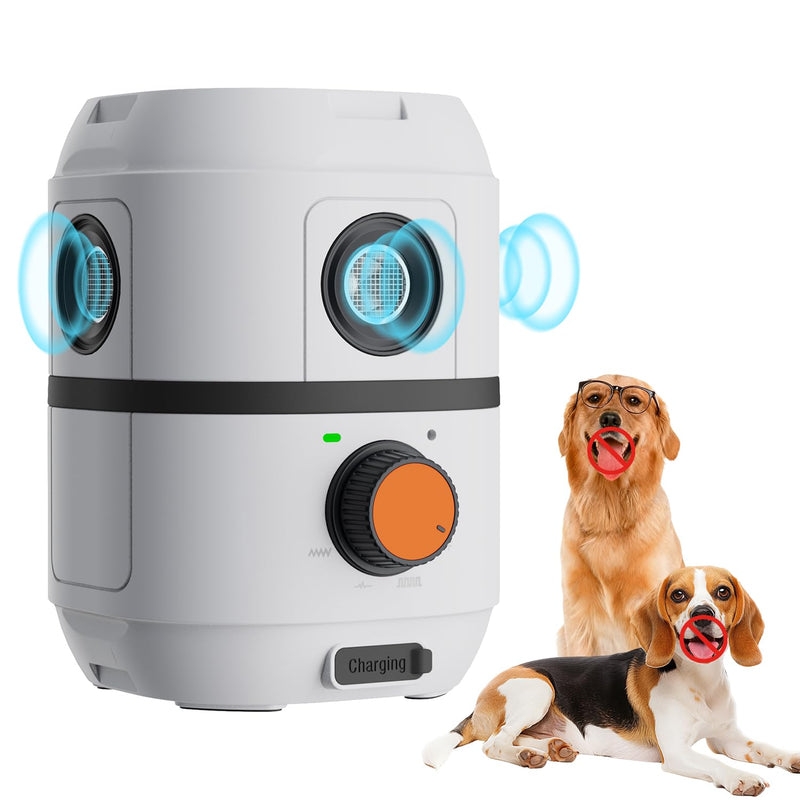 Anti-Barking Device, 3X Ultrasonic Dog Bark Deterrent for Dogs 50ft Long Range, 3 Modes, IPX5 Waterproof Barking Control Devices, Stopping Own or Neighbor's Dog Barking, Bark Box Indoor Outdoor - PawsPlanet Australia