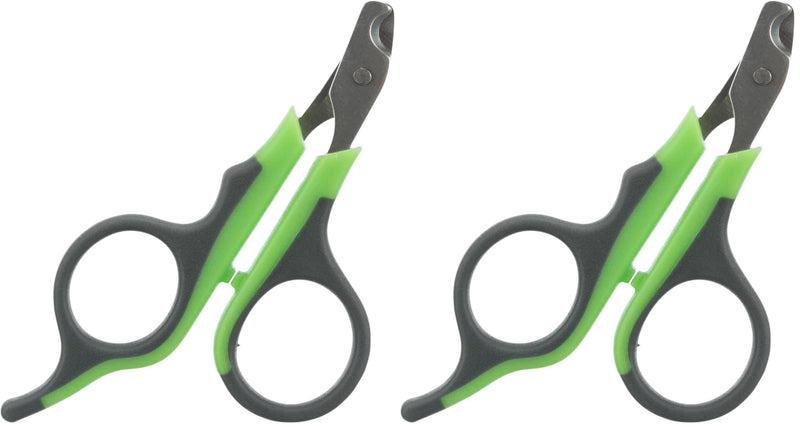 TRIXIE Pet Grooming Nail Clippers, for Small Dogs, Cats, Small Animals, and Birds, 3" (8cm) (Pack of 2) 8 cm (Pack of 2) - PawsPlanet Australia