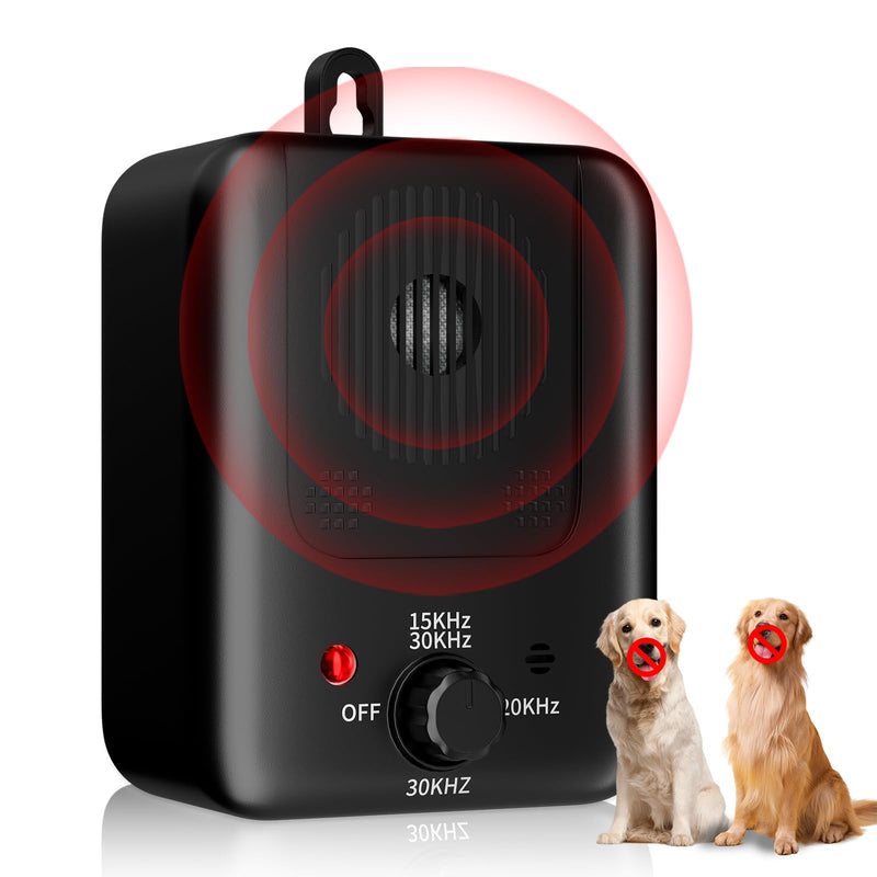 Anti Barking Device for Dogs - 50FT Dog Barking Deterrent Device - 3 Modes Ultrasonic Stop Dog Barking - Rechargeable Bark Stopper Indoor - PawsPlanet Australia