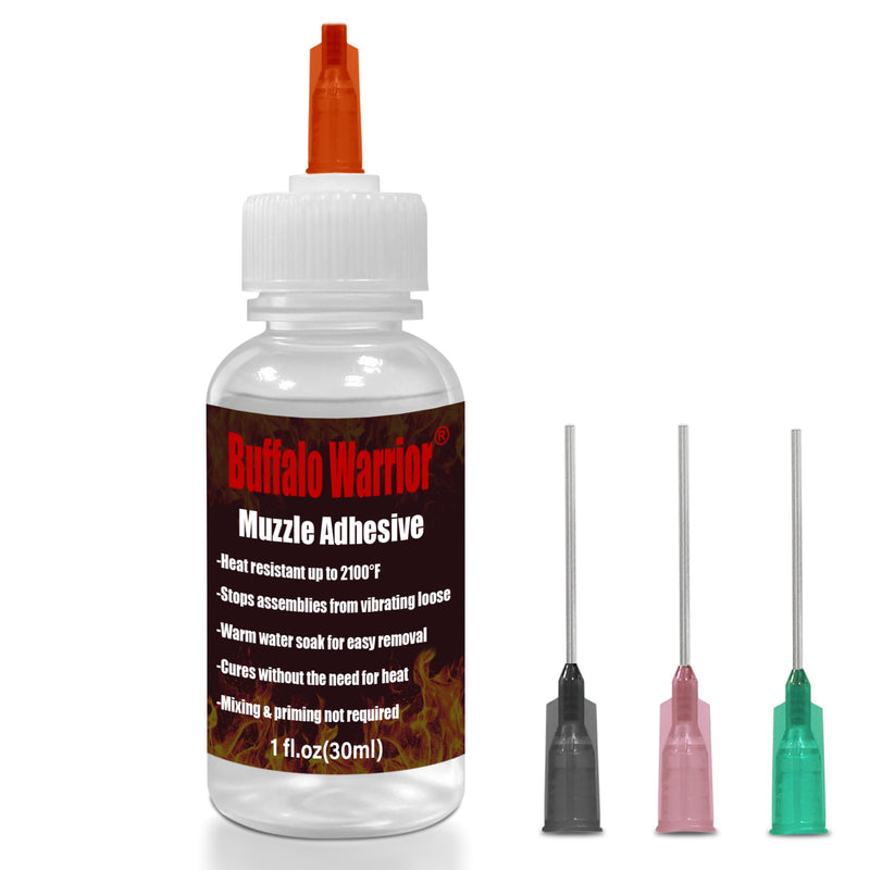 Gun Muzzle Thread Locking Agent for Muzzle Devices & Accessories，Prevents Loosening