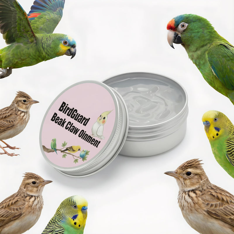 Parrot Beak Oil & Bird Feet Moisturizer – Ointment for Dry Skin, Beak Care & Claw Repair for Budgies, Cockatiels for Peeling, Flaky, Cracked Beaks and Rough, Dry Claws - PawsPlanet Australia