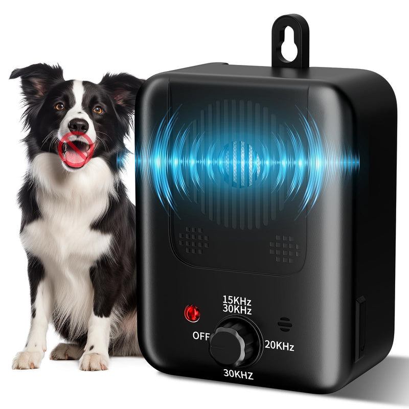 Anti Barking Device for Dogs - 50FT Dog Barking Deterrent Device - 3 Modes Ultrasonic Stop Dog Barking - Rechargeable Bark Stopper Indoor Outdoor Home Garden Automatic Bark Alarm Tool Dogs - PawsPlanet Australia
