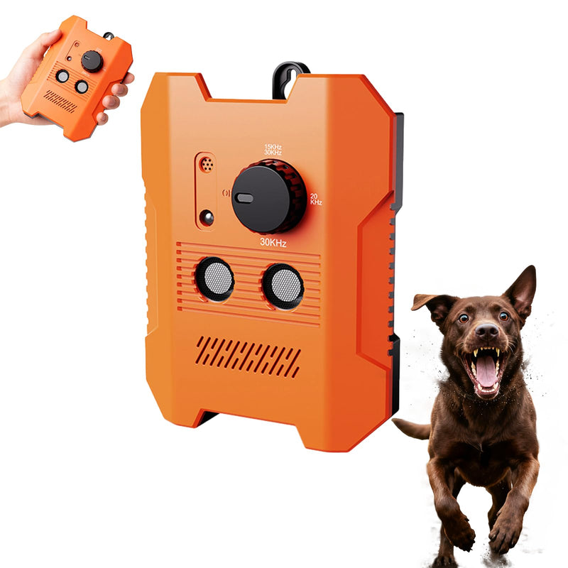 Ultrasonic Dog Bark Control Device – 3 Adjustable Modes, 50FT Precision Range, USB Rechargeable & IPX4 Waterproof Bark Stopper for Indoor and Outdoor Use - PawsPlanet Australia