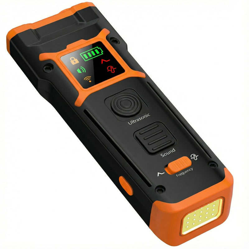 Dog Bark Deterrent Devices with LED Display, Ultrasonic & Beep Modes, 10s HearingSafe AutoOff, 25–30kHz Training & DriveAway, LED Light, Safe No Barking Device for Dogs, Stop Dog Barking Device