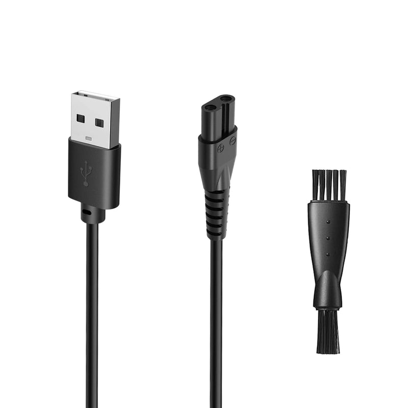 USB Charging Cable for Veeconn Dog Clippers - 1M Compatible with YP-007P/T4 Model Only Pet Grooming Kit, TPE Braided Cable for Cordless Pet Nail Trimmer