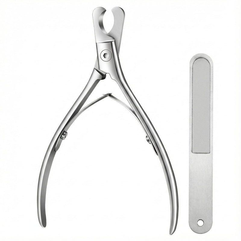 Cat and Dog Nail Clippers for Small & Medium Pets - Precision Pet Nail Trimmer with Included Cat Nail File - Professional Metal Claw Scissors for Kittens, Puppies, Rabbits & Birds - PawsPlanet Australia