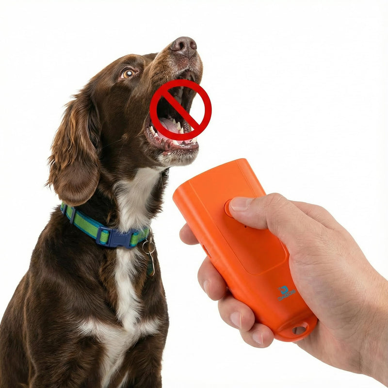 Ultrasonic Anti Barking Device for Dogs, Dog Bark Deterrent Devices, Bark Box, Whistle, USB, Pet Supplies for Medium Dogs - PawsPlanet Australia