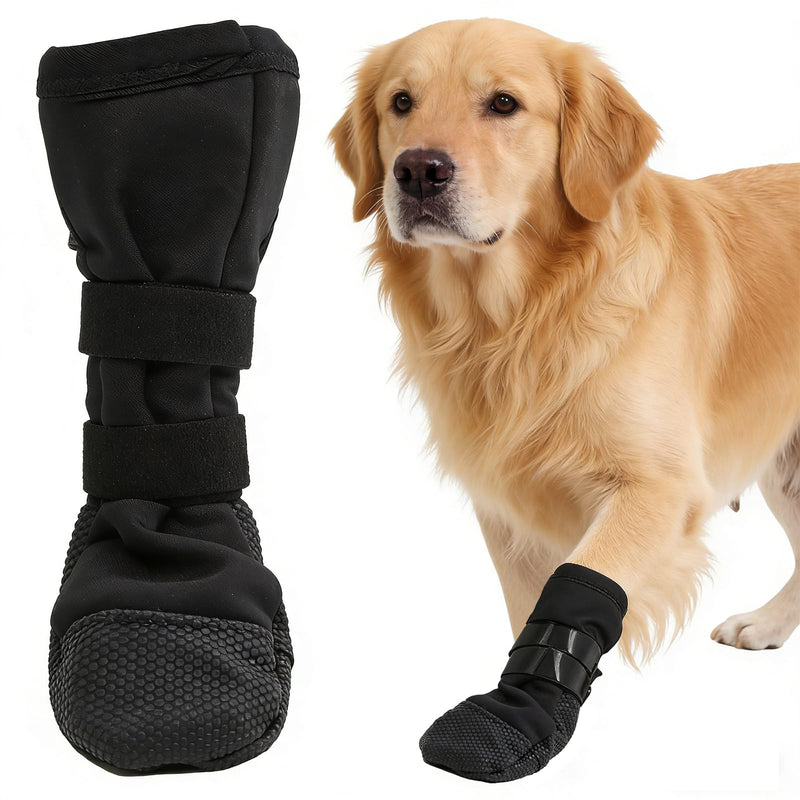 Dog Recovery Boot for Injured Paws - Breathable Dog Shoes with Non-Slip Sole & Self-Adhesive Strap, Dog Bootie to Protect Wounds from Licking, Dirt, and Infection - for Small to Medium Dogs XL