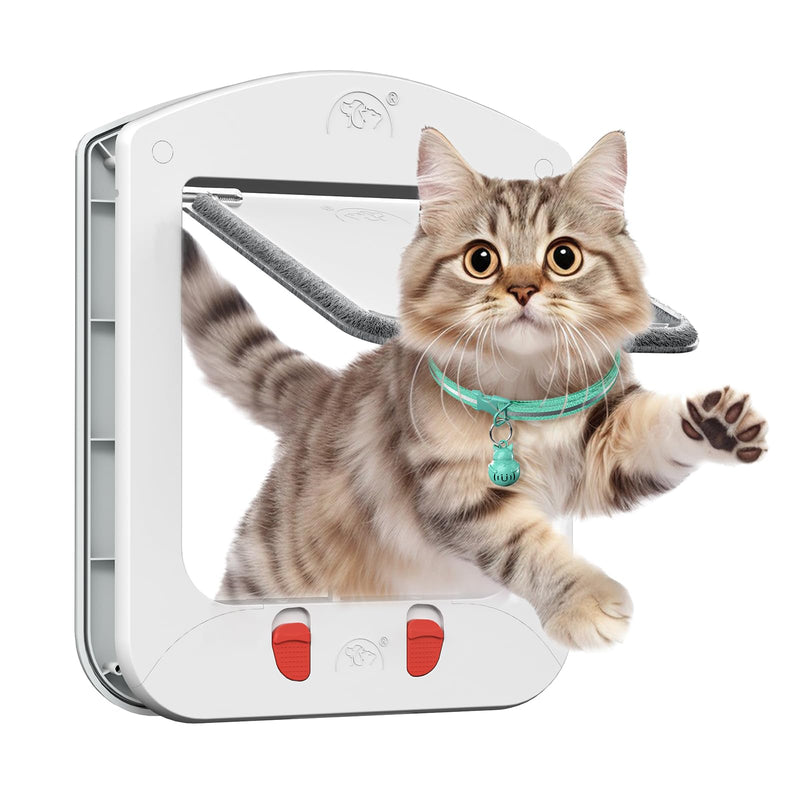 HIDROSIL Cat Door, White