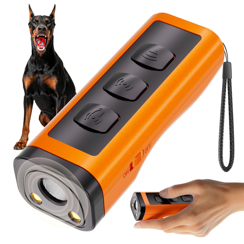 VUL Dog Bark Deterrent Devices,Anti Barking Device for Dogs(Own Or Neighbour'S Dog), Long Range Ultrasonic 50ft, Alternative to Painful Dog Training Collars and Bark Collars,Dogs Training 1 Pack - PawsPlanet Australia