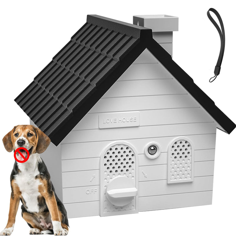 Anti Barking Device for Dogs, Bark Box, 3 Modes Dog Barking Deterrent Devices, Anti Bark Device for Dogs, Weatherproof 50 Ft Barking Dog Silencer, A Safe and Effective Anti Barking Device Black - PawsPlanet Australia