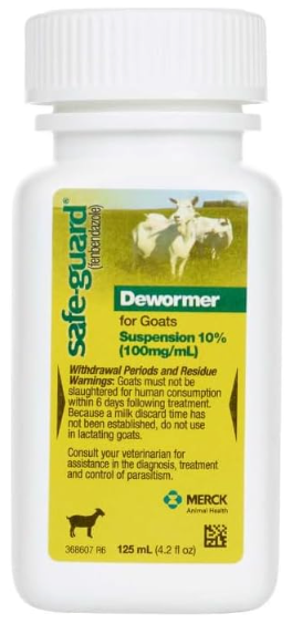 Merck Safeguard Goat Dewormer, 125ml - PawsPlanet Australia