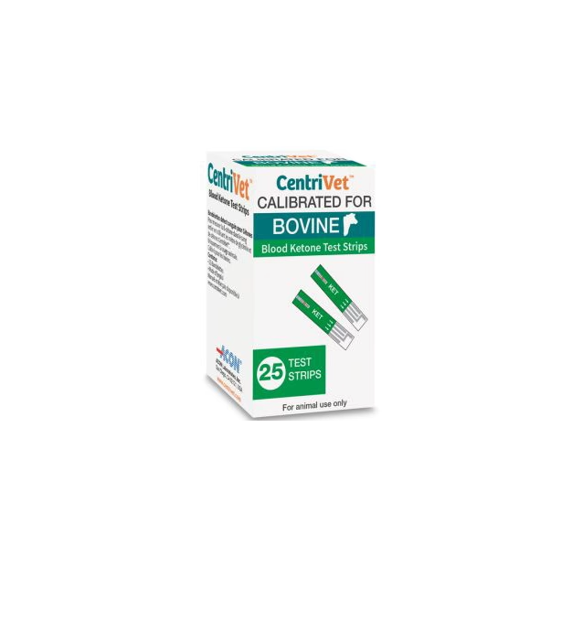 CentriVet Bovine Blood Ketone Test Strips and Code Chip, 25 ct - PawsPlanet Australia