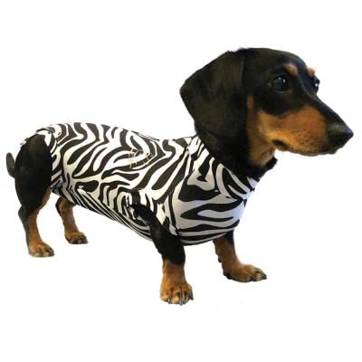 MPS Medical Pet Shirt Dog Zebra Print XXXS