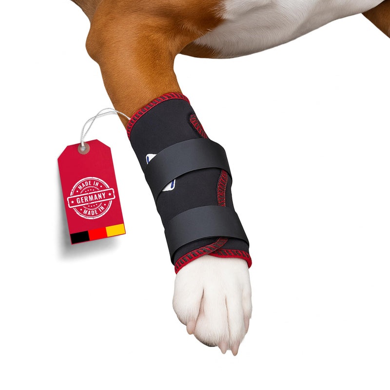 TSM Dog Bandage Front Leg Rehabilitation Bandage without Splint Stabilisation for Osteoarthritis and Injuries Can be Worn on Both Sides Made in Germany Item No. 7520 Size S