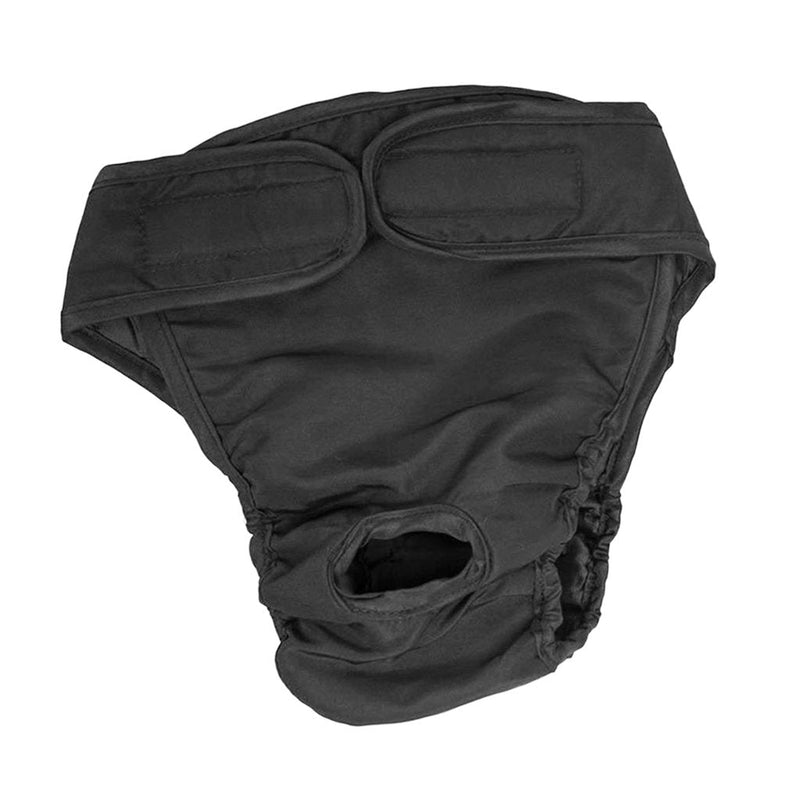 Sharplace Dog Protective Trousers for Male Dogs, Female Dogs, Washable and Adjustable Dog Protective Trousers, Hygienic Underpants, Black, L
