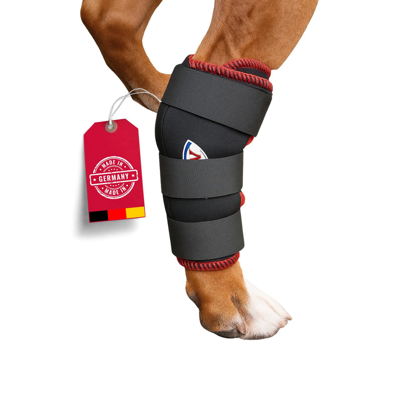 TSM Dog Bandage Hind Leg Rehabilitation Bandage without Splint Support for Osteoarthritis and Injuries Can be Worn on Both Sides Made in Germany Size L
